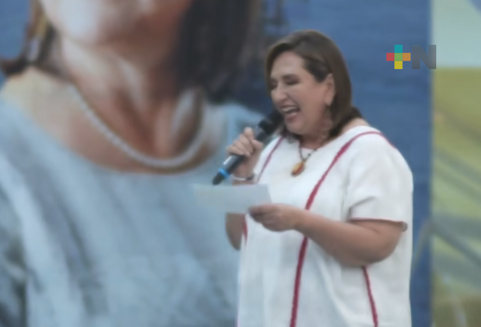 En Campeche, promete Xóchitl Gálvez recuperar y modernizar a Pemex